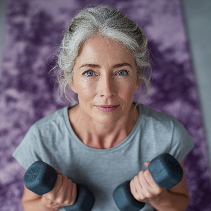 Дорослі люди тренуються разом